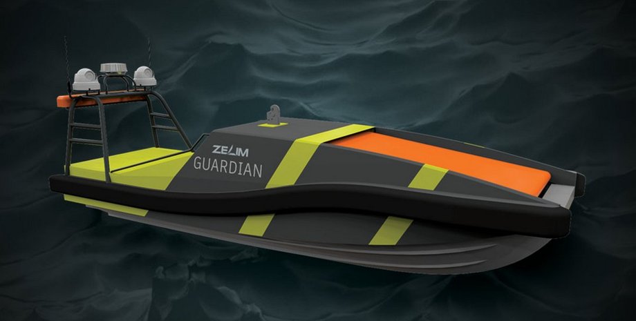 Guardian, рятувальний човен, автономний човен