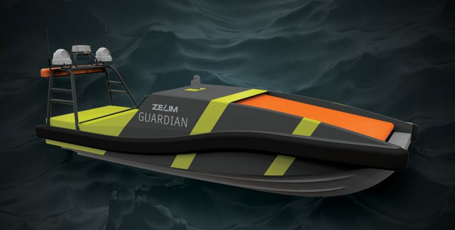 Guardian, рятувальний човен, автономний човен