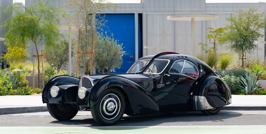 Bugatti Type 57SC Atlantic, Bugatti Atlantic, Bugatti Type 57, спорткар Bugatti, копия Bugatti