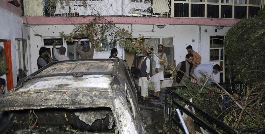 кабул, террорист, сша, удар, фото