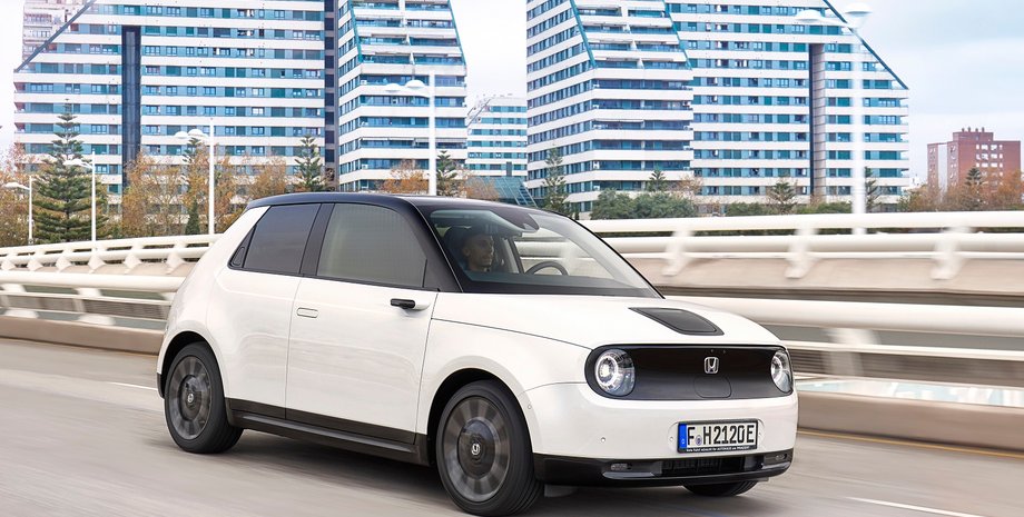 Honda e, электромобиль Honda, новая Honda e