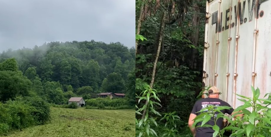 Семья нашла загадочный контейнер в лесу, в котором были найдены странные вещи