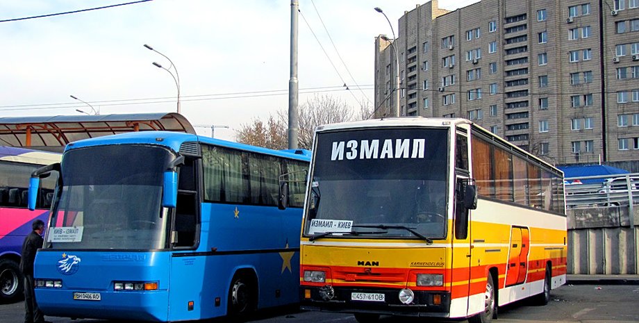 Рейсовий автобус з Одеської області