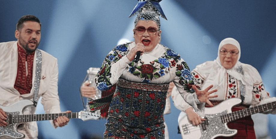 Виступ Вєрки Сердючки на концерті перед глядачами