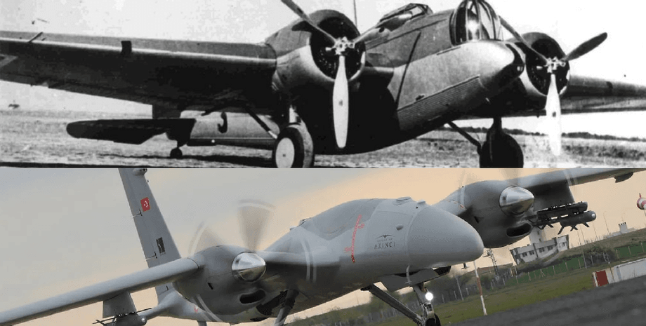 самолеты, история самолетостроения, военные самолеты, самолеты турции, самолет бомбардировщик, Martin 139, Kızılelma, ударные дроны, ударные бпла, турецкие бпла, Kızılelma, Akıncı, дроны