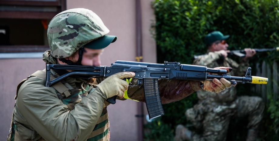 Украинские военные / архивное фото Бойцы ВСУ