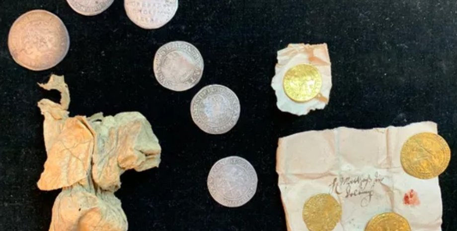 золоті монети, скарб, скарб