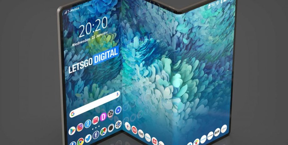 планшет, гибкий планшет, складной планшет, планшет Samsung