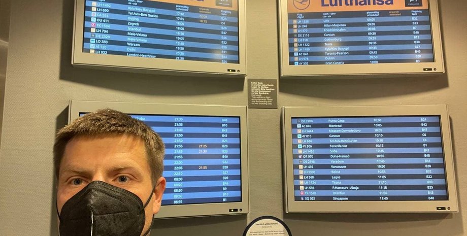 Олексій Гончаренко, Lufthansa, скасування авіарейсів, рейси Lufthansa