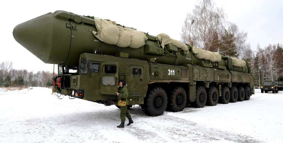 Ядерна ракета, ядерна зброя, ЗС РФ, армія Росії, війна в Україні