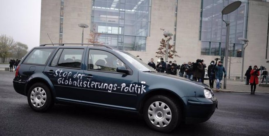 Меркель, автомобиль, германия, берлин