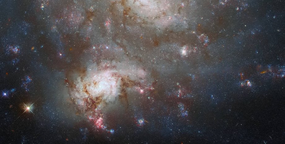 NGC 4496A, NGC 4496B, галактика