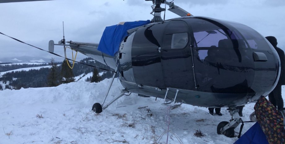 Вертолет, контрабандисты