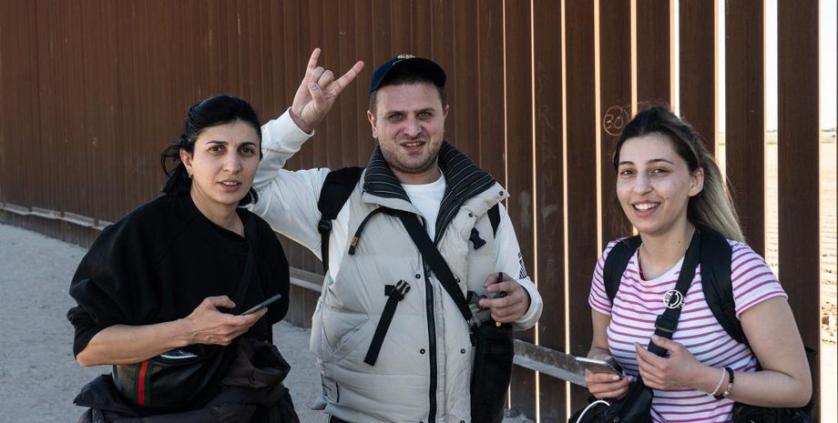 Росіяни на кордоні зі США та Мексики