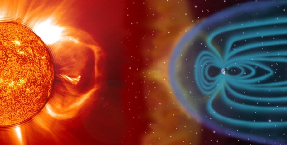 солнечные бури, Земля, излучение, космос, фото