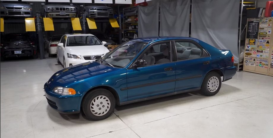 Honda, Honda Civic, Седан, Авто, Автомобили, Капсула времени, Блогеры, Видео, Фото