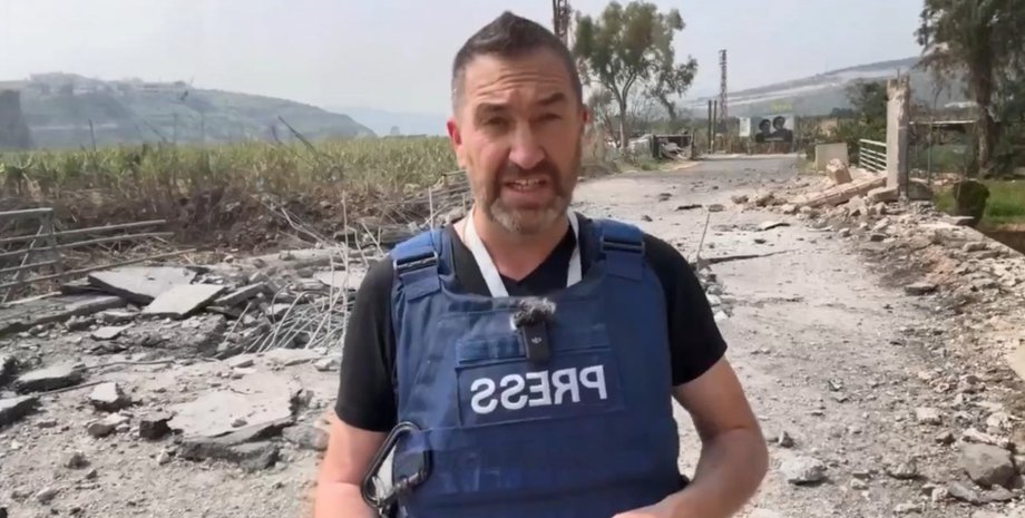 фото пропагандиста РФ в Ливане