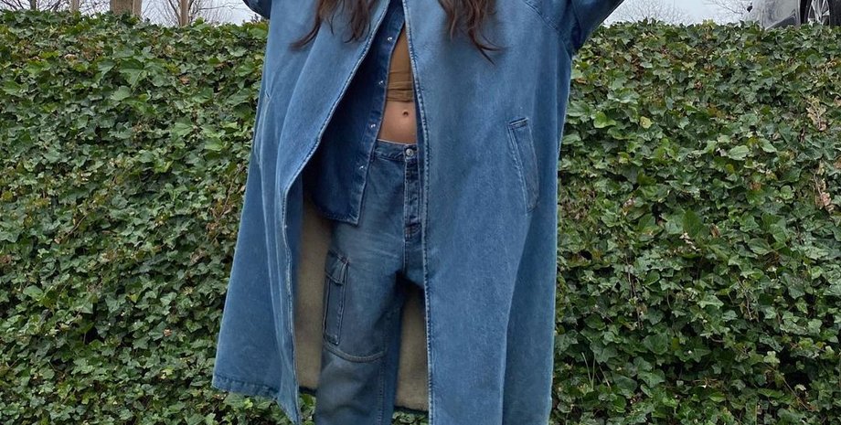 белла хадид, оверсайз, тренды, немодные тренды, тренды 2022