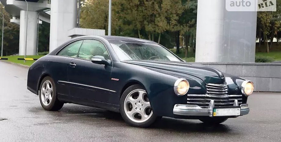 ГАЗ-М20 Победа, Mercedes-Benz CLK, Mercedes CLK, ГАЗ М20, тюнинг Mercedes