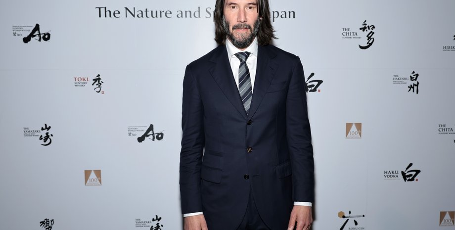 Киану Ривз,  Suntory, вечеринка, реклама виски