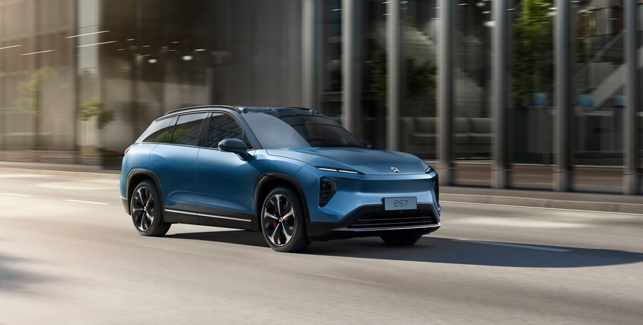 Nio ES7 2023, Nio ES7, новый Nio ES7, электромобиль Nio ES7, кроссовер Nio ES7