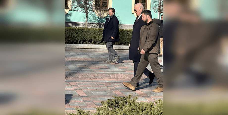 джо байден, візит у київ, зеленський, байден в україні, байден у києві