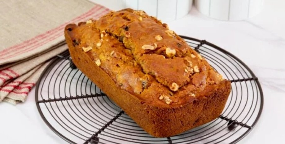 Тыквенный кекс, тыква рецепт, тыква