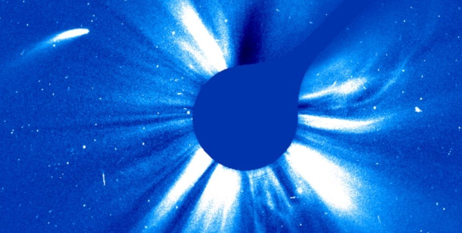 комета, 96P/Макхольця 1, Сонце