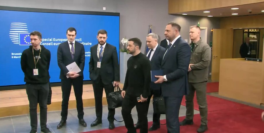 Президент Украины Владимир Зеленский, Зеленский саммит 6 марта, Зеленский Брюссель, Зеленский мирные переговоры, Зеленский мирные переговоры, Зеленский перемирие