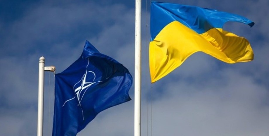 україна нато, прапори україна нато