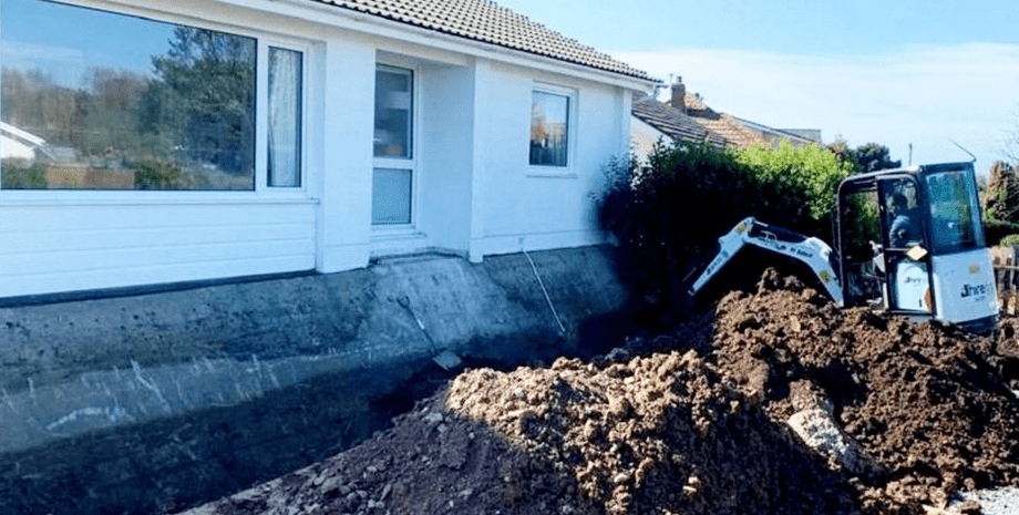 Раскопки бункера