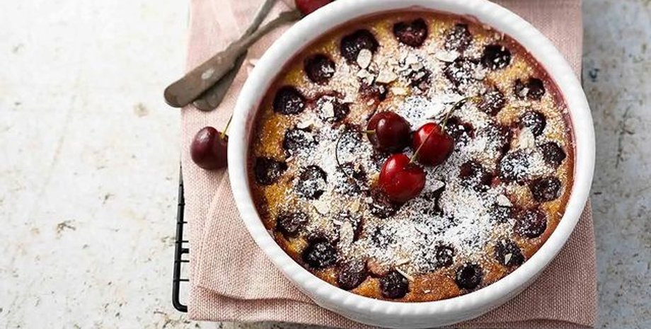 десерт, вишня, рецепт