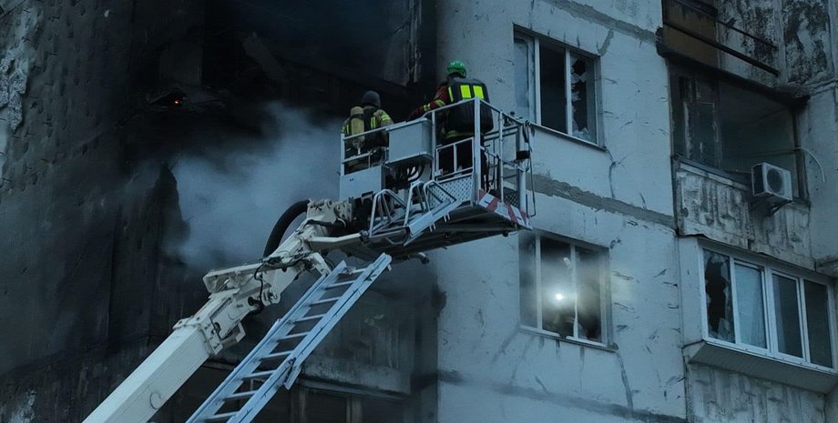 Киев, ГСЧС, дом, война