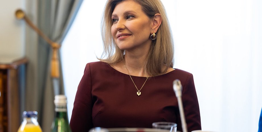 Елена Зеленская, Елена Зеленская стиль, Елена Зеленская образы, визит елены и Владимира зеленского в польшу, первая леди