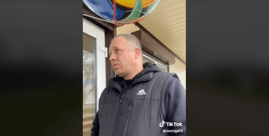 скандал, миколаївська область, прапор, стяг, магазин, крамниця