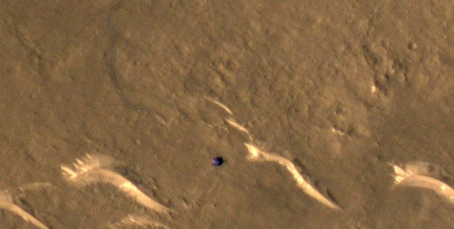 марсоход Zhurong, Марс, поверхность, фото