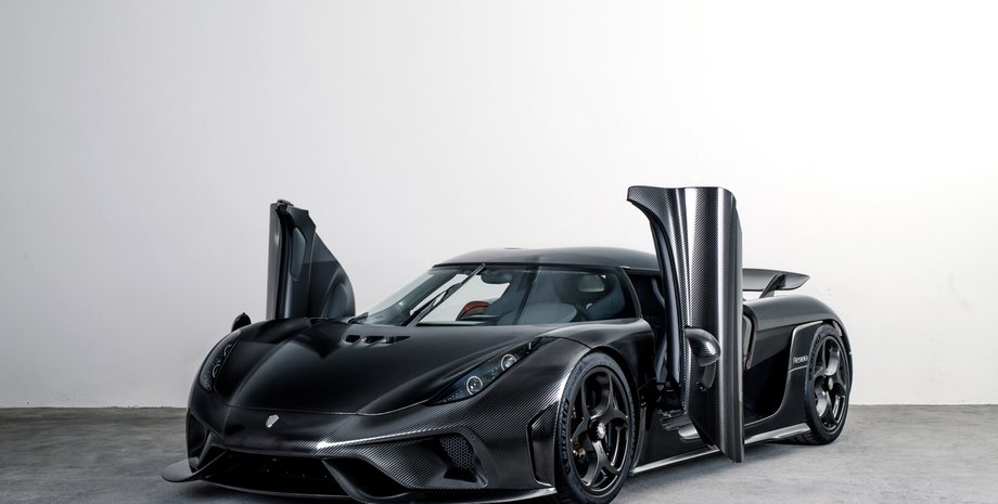 Koenigsegg regera, карбон в авто, карбон
