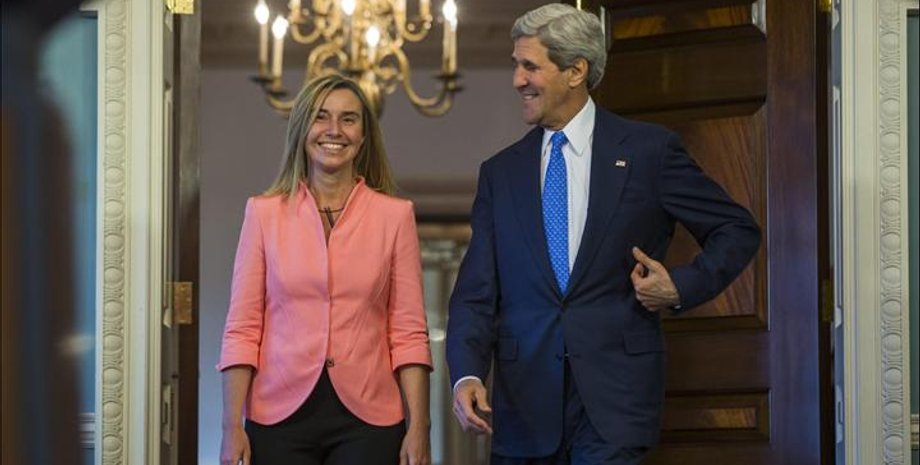 Федерика Могерини и Джон Керри / Фото: eeas.europa.eu