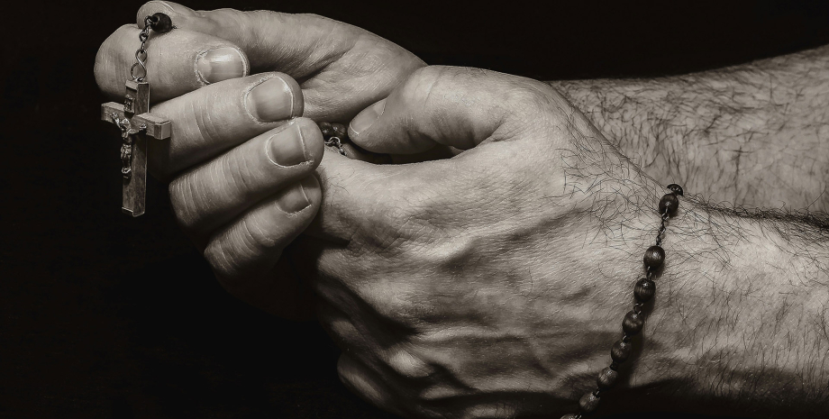 молитва крестик, скорбь, религия, траур