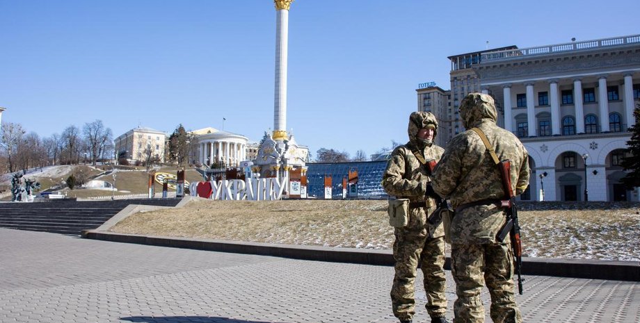 Военные, ВСУ, Майдан Независимости