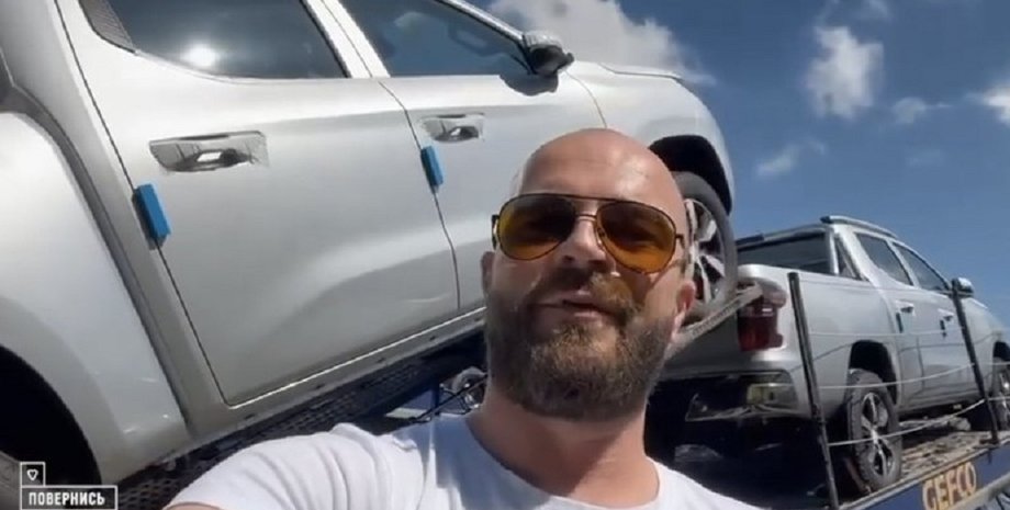 Авто для ВСУ, пикапы для ВСУ, фонд Вернись живым, пикапы для армии, авто для армии