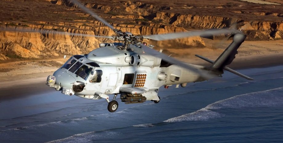 вертолет, вертолет MH-60R, Sikorsky MH-60R