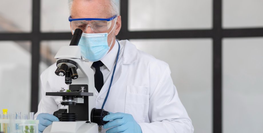 учений, мікроскоп,