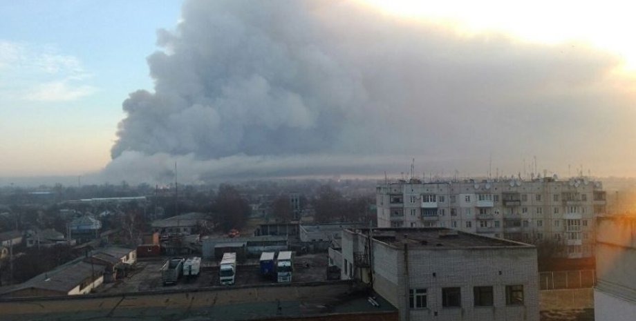 Пожар на складе в Балаклее / Фото: ГСЧС