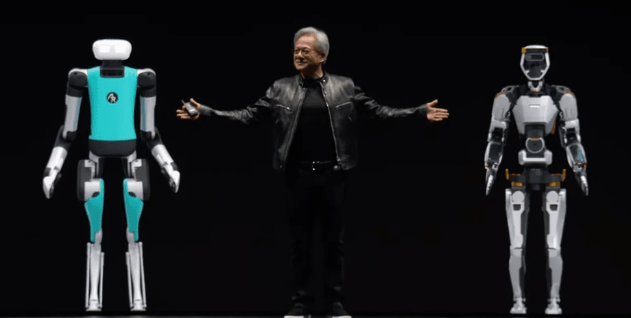 NVIDIA GR00T роботы гуманоиды человекоподобные роботы