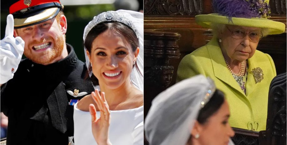 Свадьба Гарри и Меган, королева Елизавета II