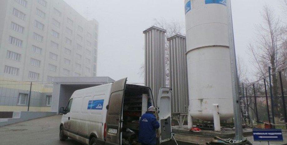 концентратор, кислородная станция, Кропивницкий, Сovid-19, кислород, областная больница