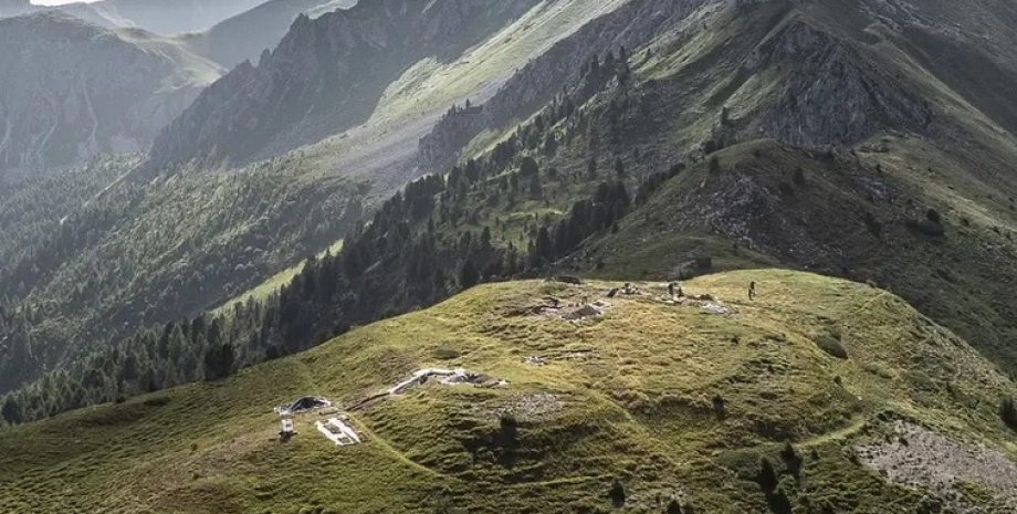 The Roman Army camp was discovered in the Swiss Alps and is considered to be abo...