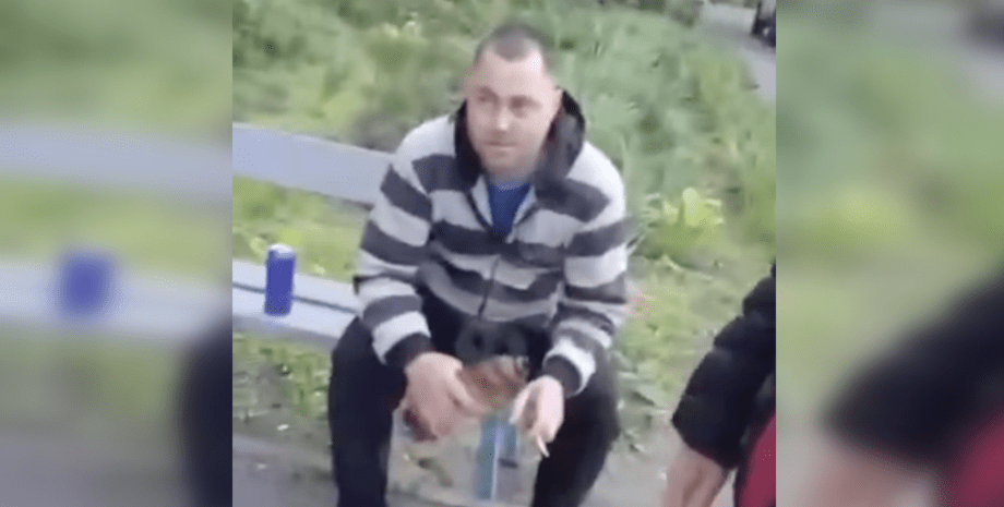 Чоловік ображав дружину військового в Києві Чоловік ображав дружину військового в Києві, російсько-українська війна, чоловік попросив вибачення за образу