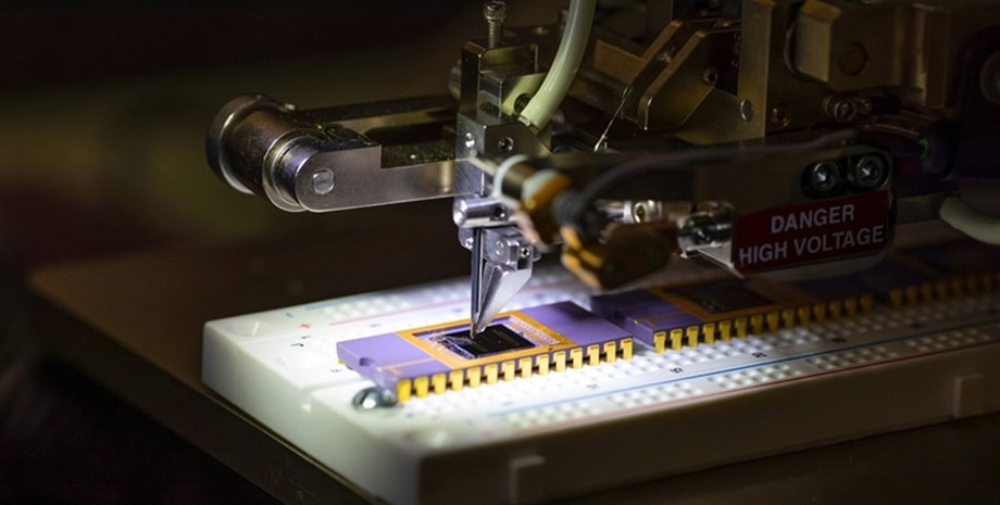 Пайка датчика на основе графена